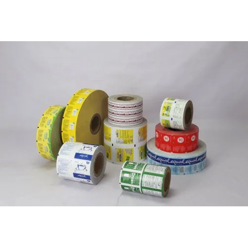 मल्टीकलर प्रिंटेड पैकेजिंग रोल