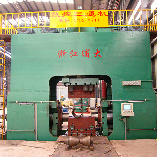 Semi-automatic Tee Cold Forming Machine