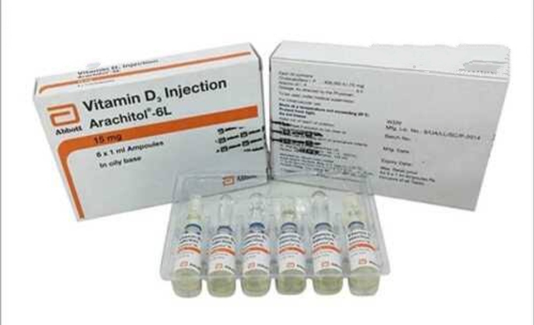Vitamin D3 Injection Dry Place