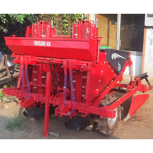 30 Inch 2 Row Potato Planter - Color: Red