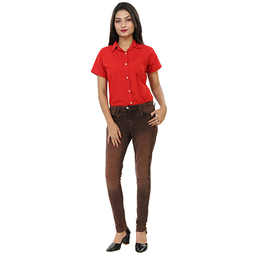 Different Available Ladies Viscose Slimfit Pant