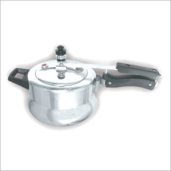 Handi Pressure Cooker - 7 Liter Aluminum | Durable, Polished Finish, Corrosion Resistant, Easy To Clean