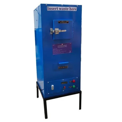 Steel Ladies Sanitary Napkin Burning Incinerator Machine