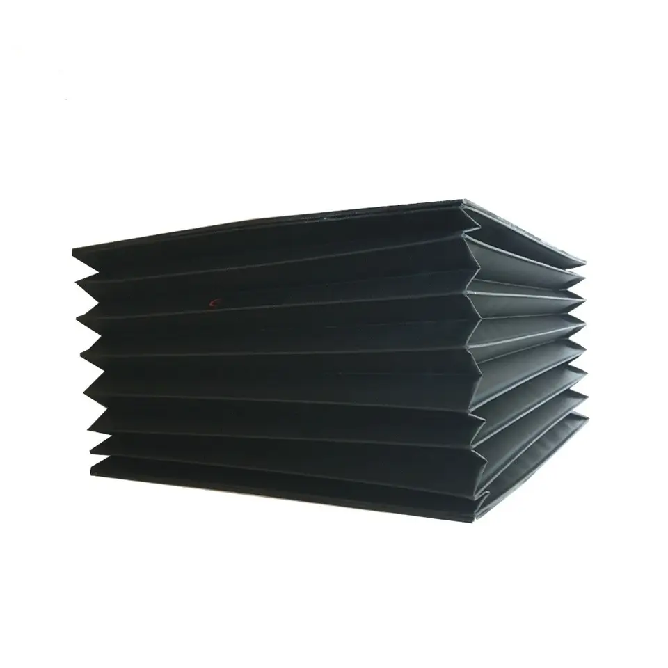 Folded Bellows - Color: Black