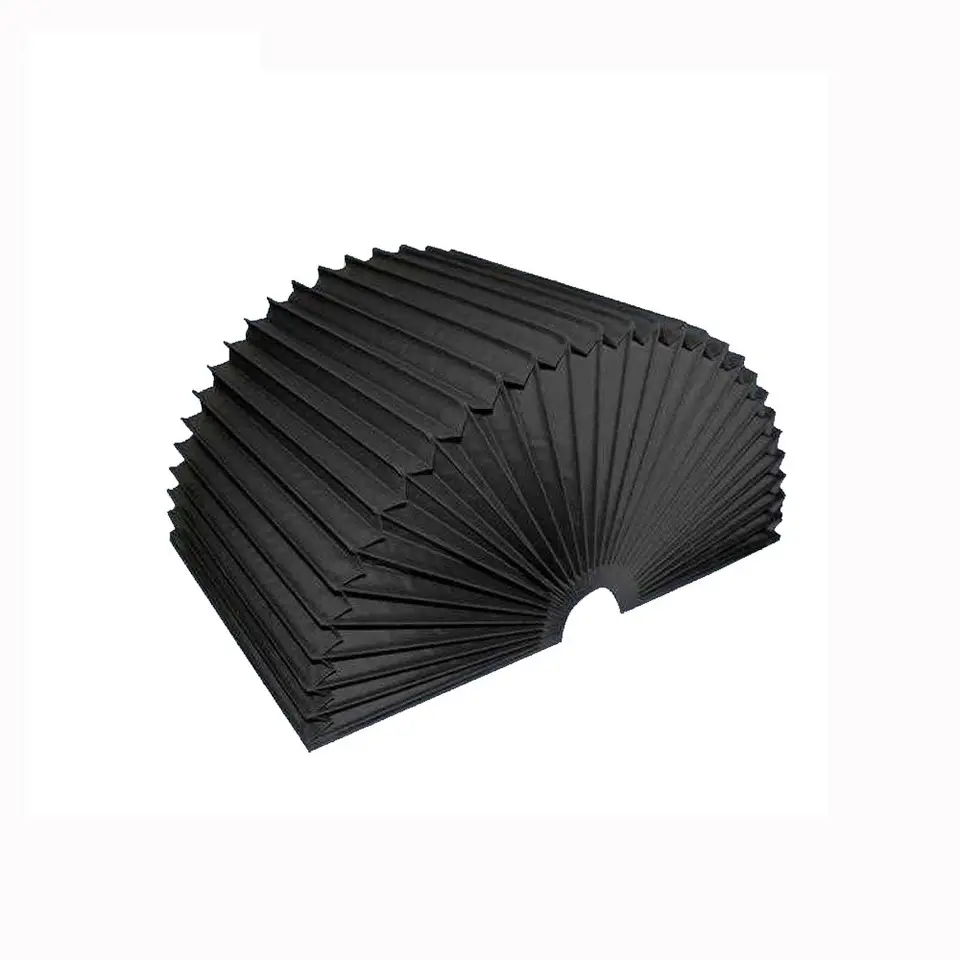 Folded Bellows - Color: Black