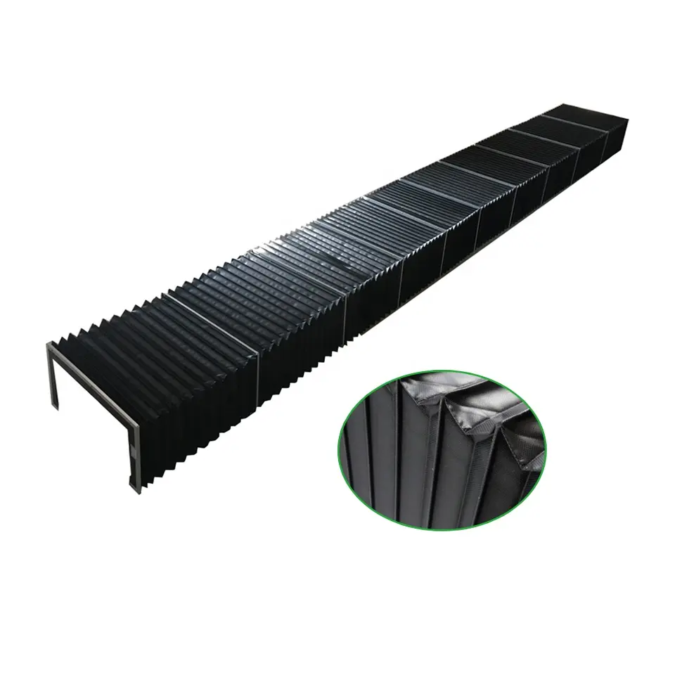 Folded Bellows - Color: Black