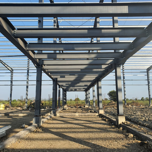 Pre Engineered Building Structure - Durable Steel Design | Ideal Workshop Use With Pvc Windows And Sliding Window Features