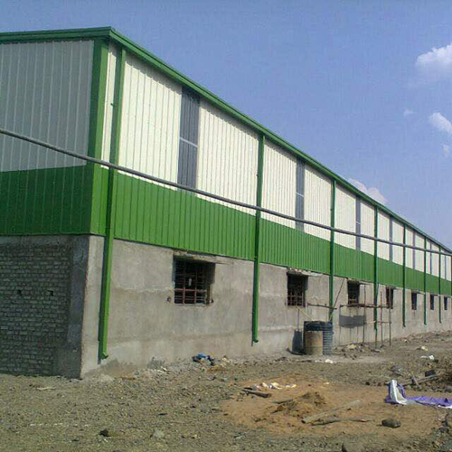 Prefabricated Warehouse Building - Door Material: Pvc Window