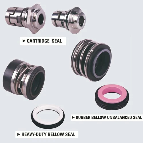 Water Pump Seals - Stainless Steel, All Sizes Available - Silver Bellow Seal for Industrial Use
