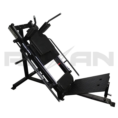 रोक्सन लेग प्रेस और हैक स्क्वाट आवेदन: टोन अप मसल