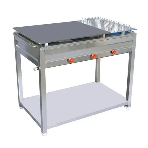 हॉट प्लेट के साथ चपाती पफर आवेदन: वाणिज्यिक