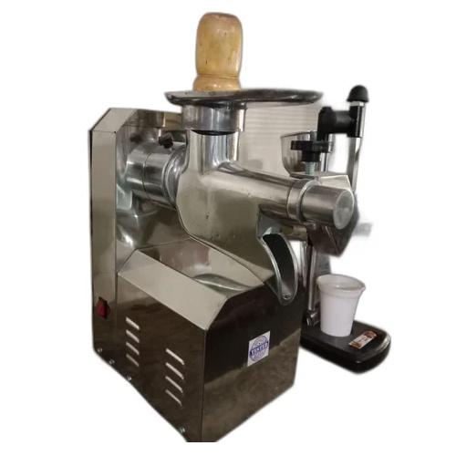 सिल्वर इंडस्ट्रियल जूसर मशीन