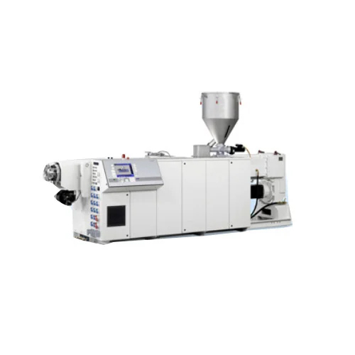 Three Phase Twin Screw Pipe Extruder Machine Capacity: 100-500 Kg/hr