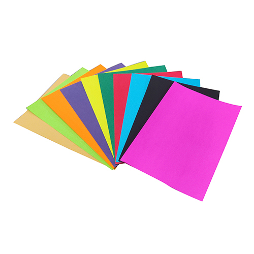 A4 Paper Pastel Sheet - Coated Paper, 210x297 Mm, Soft Muted Colors | Digital Printing, Embossing Finish, Versatile For Crafts And Artwork