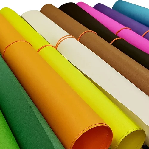 A4 Paper Pastel Sheet - Coated Paper, 210x297 Mm, Soft Muted Colors | Digital Printing, Embossing Finish, Versatile For Crafts And Artwork