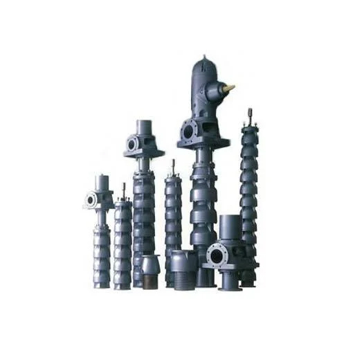 Vertical Turbine Pumps - Flow Rate Up to 2500 m3/hr | Industrial Use, Blue Color, Designed for Deep Well Applications