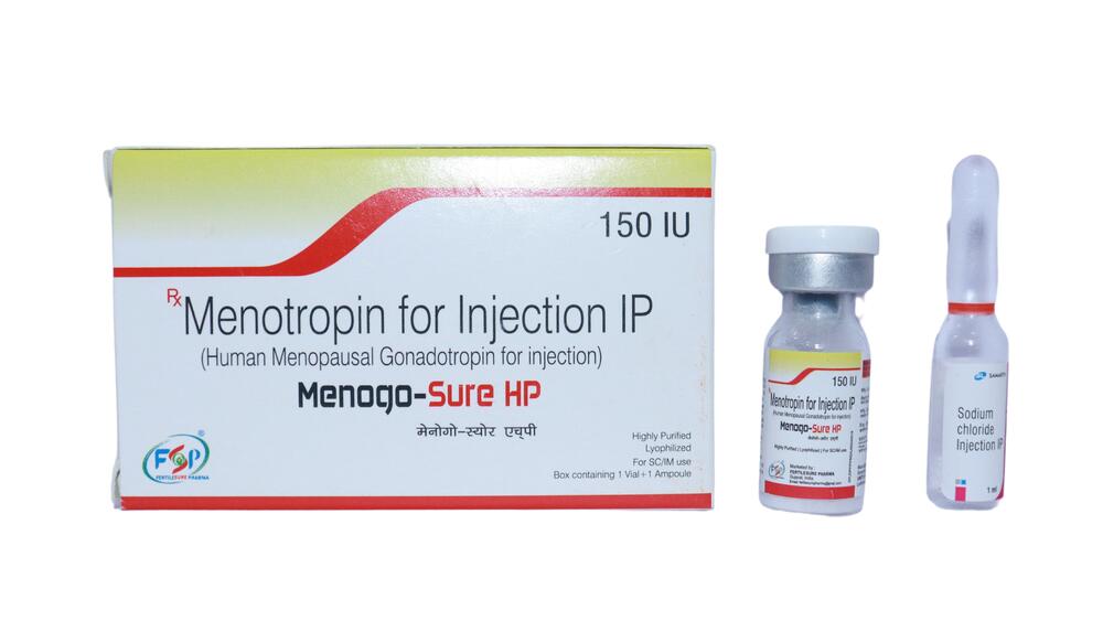 Menogo-Sure Hp 150 Iu (Hmg Injection 150 Iu) - Physical Form: Liquid