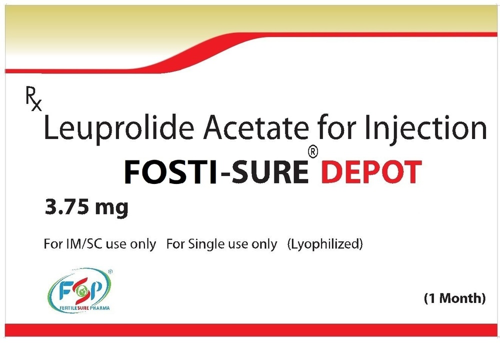 Lupride-sure (Leuprolide Acetate Depot Injection 3.75mg) - Physical Form: Liquid