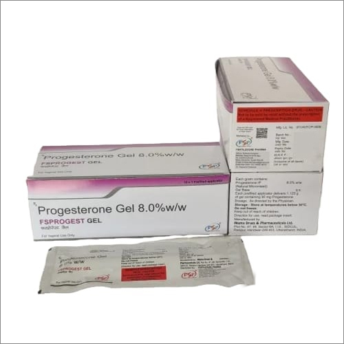 Progesterone  Gel (Progesterone Gel 8% W/W) - Physical Form: Liquid