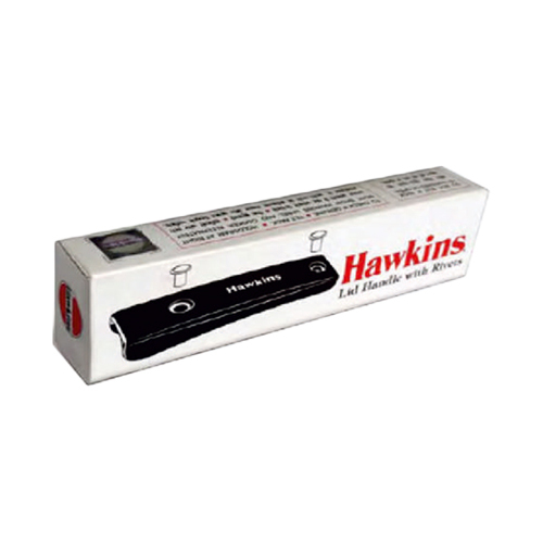 Black Hawkins Lid Handle With Rivets