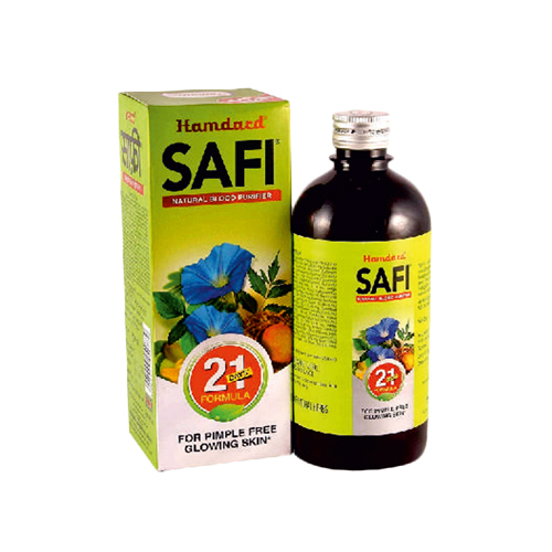 Hamdard Safi - Ayurvedic Skin Detoxifier For Pimples, Acne, And Glowing Complexion | Natural Ingredients, Suitable For All Skin Types, Various Sizes Available