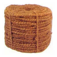 हल्का भूरा 6 मिमी नारियल कॉयर रस्सी