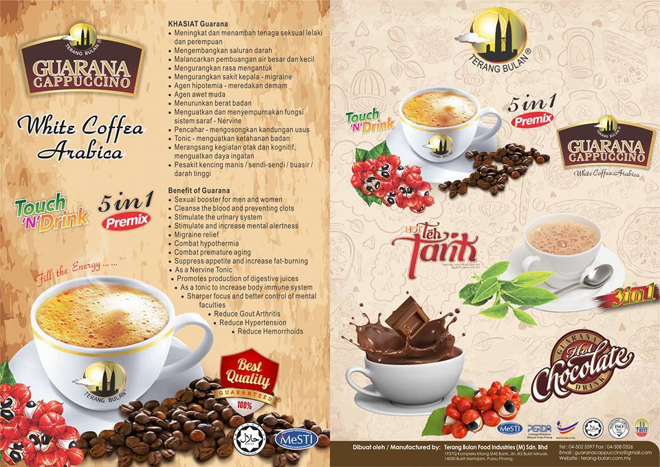 Durian Flavour Premix Coffee Caffeine (%): 4 Percentage ( % )