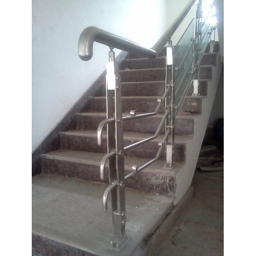 Easily Assembled Steel Staircase Railing