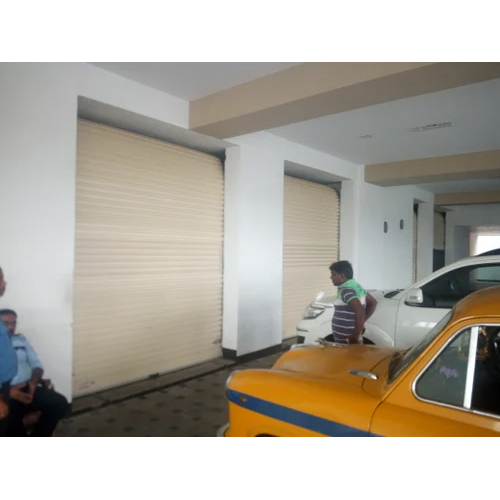 Off White Remote Rolling Shutter