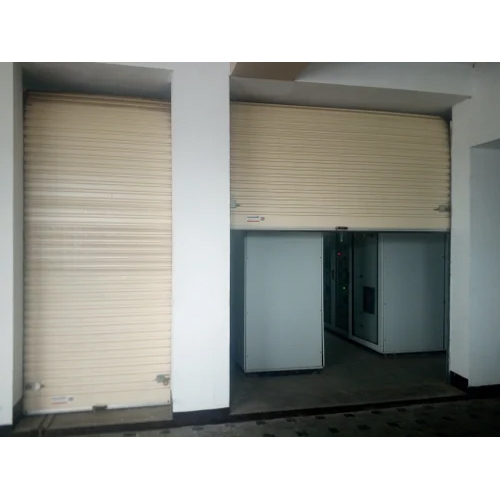Off White Remote Rolling Shutter