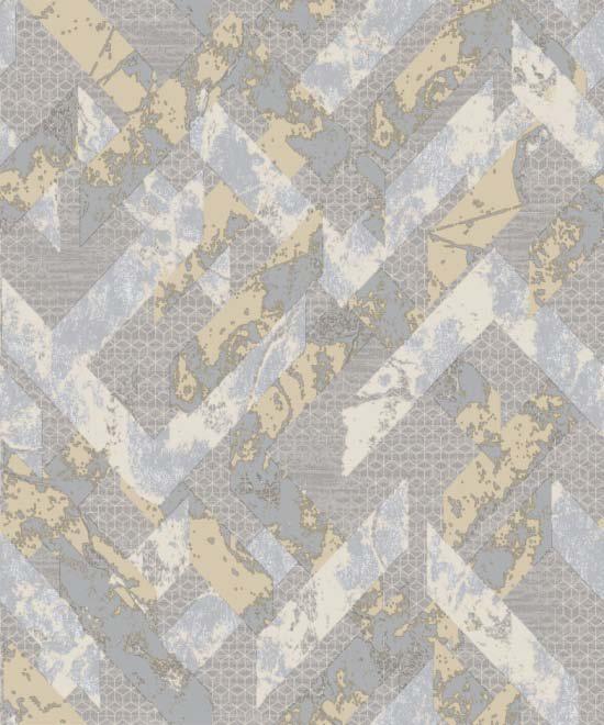 Texture Wallpaper - Non Woven, 57 Sq Ft | Anti-static, Fireproof, Heat Insulation, Moisture-proof, Waterproof, Modern Geometric Designs