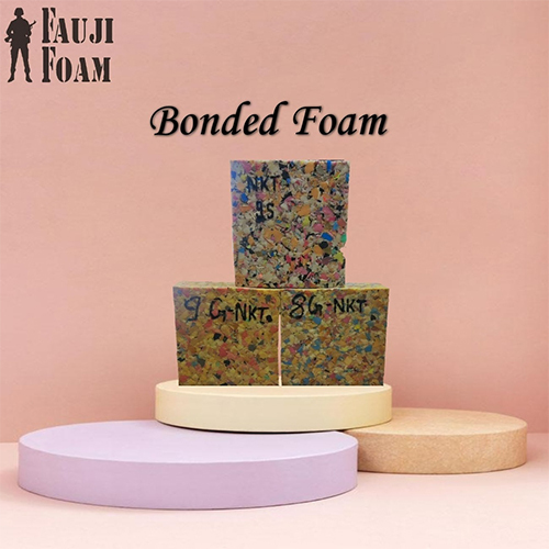 Rebonded Foam - Pu Foam, Customized Size, Mix Color, 40 Mm Thickness, Density 70-80-90 | Plain Style, Suitable For Mattresses
