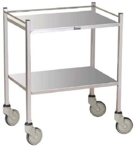 Hospital Instrument Trolley Ss Kay2k-2703 Design: One Piece