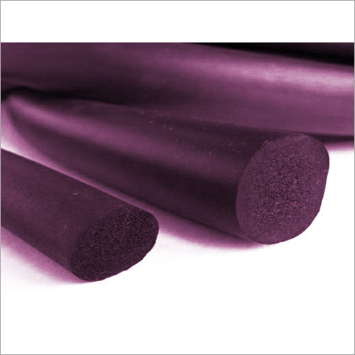 Purple Epdm Sponge Rubber Round Cord