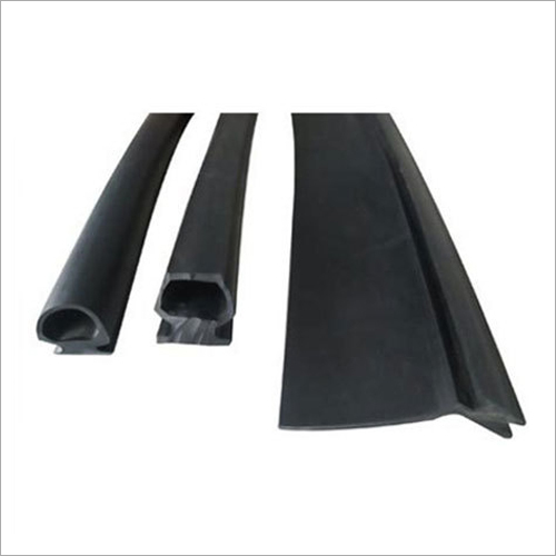 Black Building Rubber Profiles