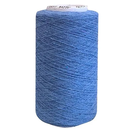 6S लाइट रॉयल ब्लू कॉटन यार्न आवेदन: सिलाई