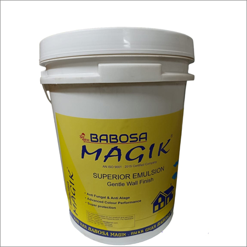 Superior Emulsion Gentle Wall Finish Storage: Room Temperature