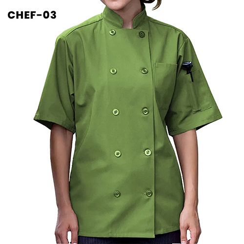 Green Chef Uniforms Number Of Pockets: 1