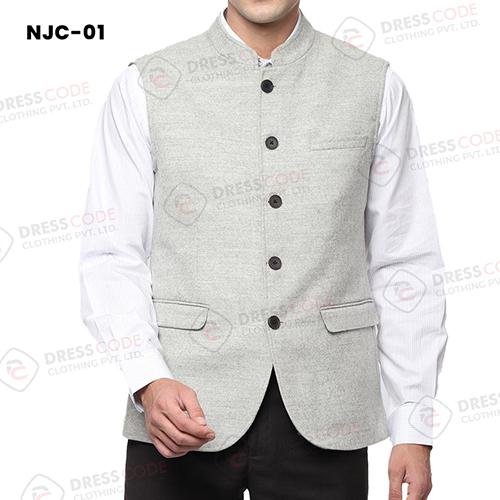 Washable Mens Nehru Jacket