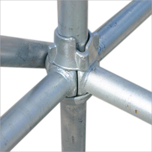 Ms Painted Galvanized Scaffolding - Steel Composition, Includes Ladders For Enhanced Stability And Accessibility | Durable And Versatile Scaffold System