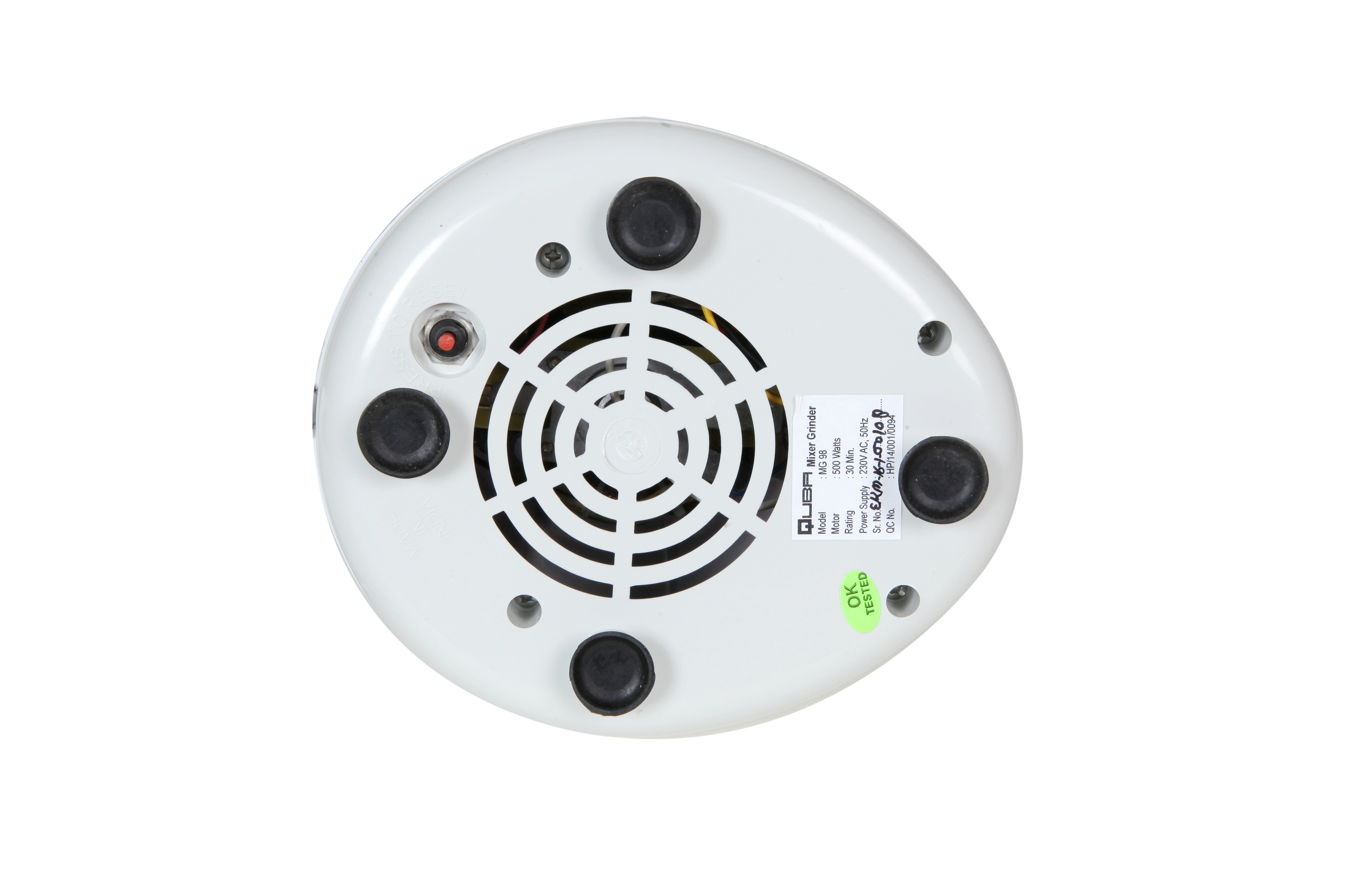 Quba 2 Jar Mixier - Capacity: 1.2 Liter/day