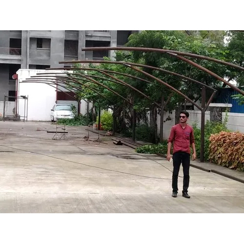 कार पार्किंग टेन्साइल स्ट्रक्चर