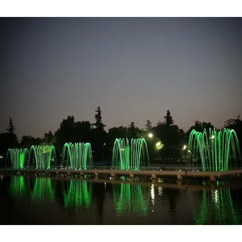 Ring Water Fountain - Color: Multicolor