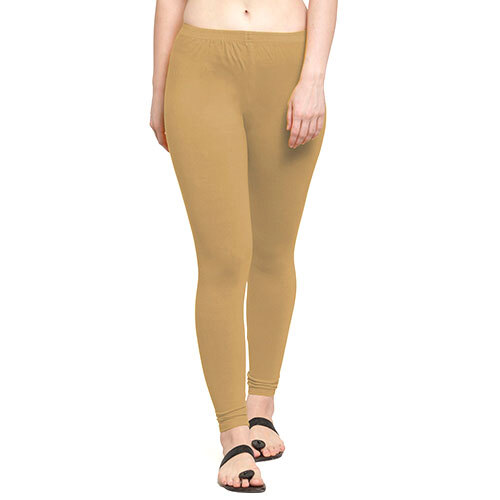 Women 4 Way Supercombod Cotton Lycra Beige Legging