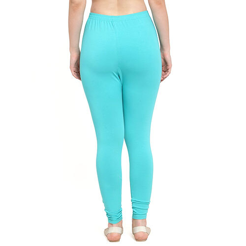 Women 4 Way Supercombod Cotton Lycra Light Blue Legging