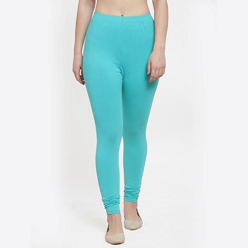 Women 4 Way Supercombod Cotton Lycra Light Blue Legging