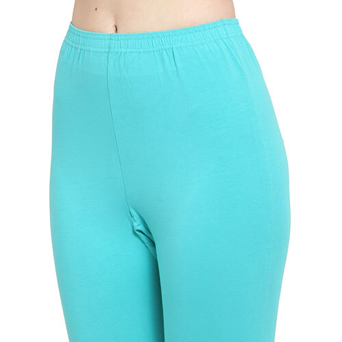 Women 4 Way Supercombod Cotton Lycra Light Blue Legging