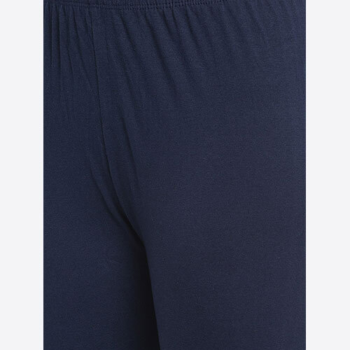 Women 4 Way Supercombod Cotton Lycra Navy Blue Legging