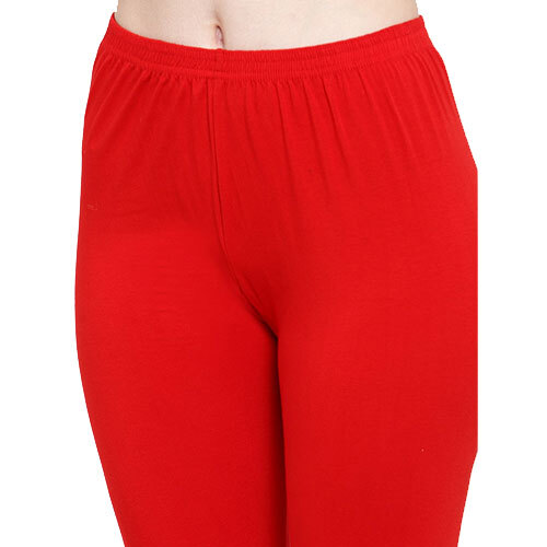 Women 4 Way Supercombod Cotton Lycra Red Legging