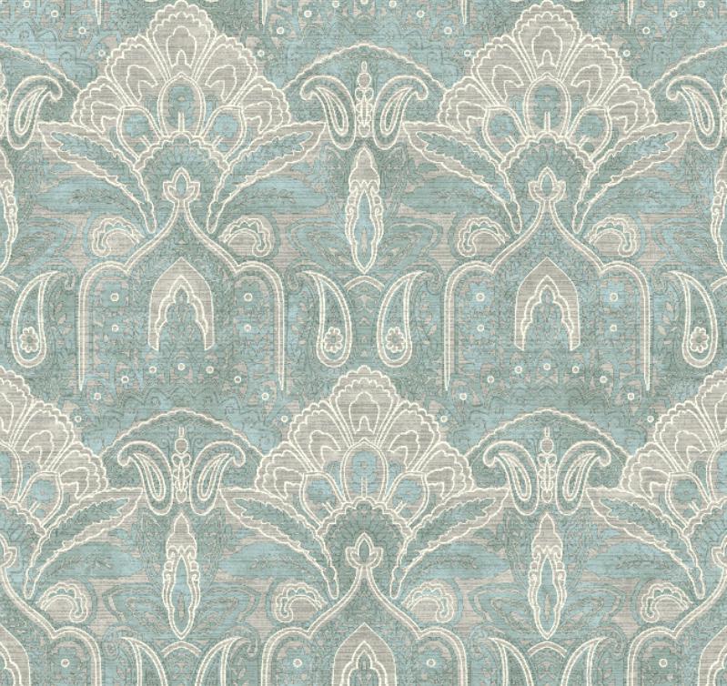 Non Woven Wallpaper - 57 Sq Ft , Fireproof And Moisture-proof With Ethereal Patterns For Residential And Commercial Spaces